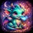 Colorful fantasy creature avatar with unique design and vibrant expression